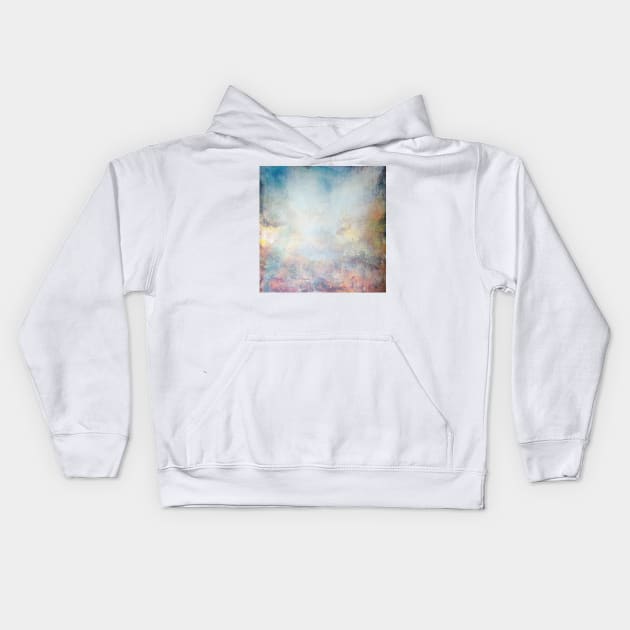 Abstract colorful Art Painting Kids Hoodie by NJORDUR